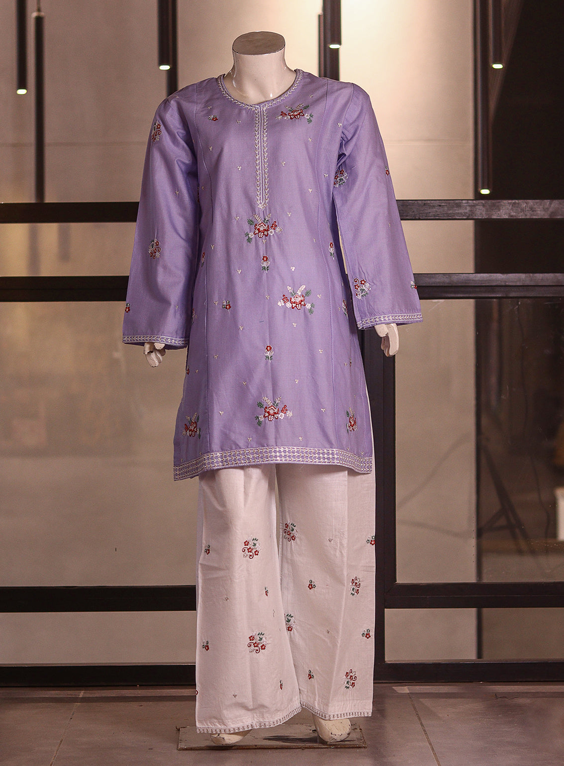 Fresh Birds Fancy Embroidered Cotton 2 Piece Stitched Shirt & Trouser FB26K&G D-90038-LC Fresh Birds Fancy Embroidered Cotton 2 Piece Stitched Shirt & Trouser FB26K&G D-90038-LC