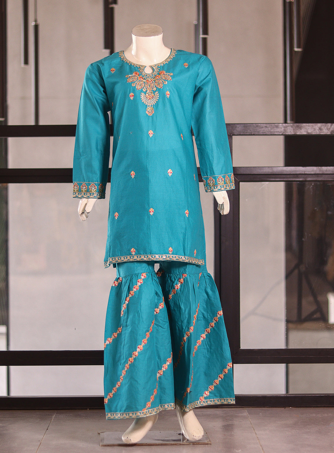 Fresh Birds Fancy Embroidered Cotton 2 Piece Stitched Shirt & Trouser FB26K&G D-94508-PL Fresh Birds Fancy Embroidered Cotton 2 Piece Stitched Shirt & Trouser FB26K&G D-94508-PL