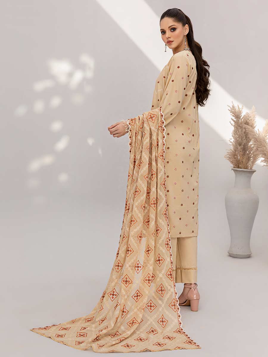 Gul-E-Noor By Aalaya Embroidered Lawn Unstitched 3 Piece Suit - 02 Gul-E-Noor By Aalaya Embroidered Lawn Unstitched 3 Piece Suit - 02