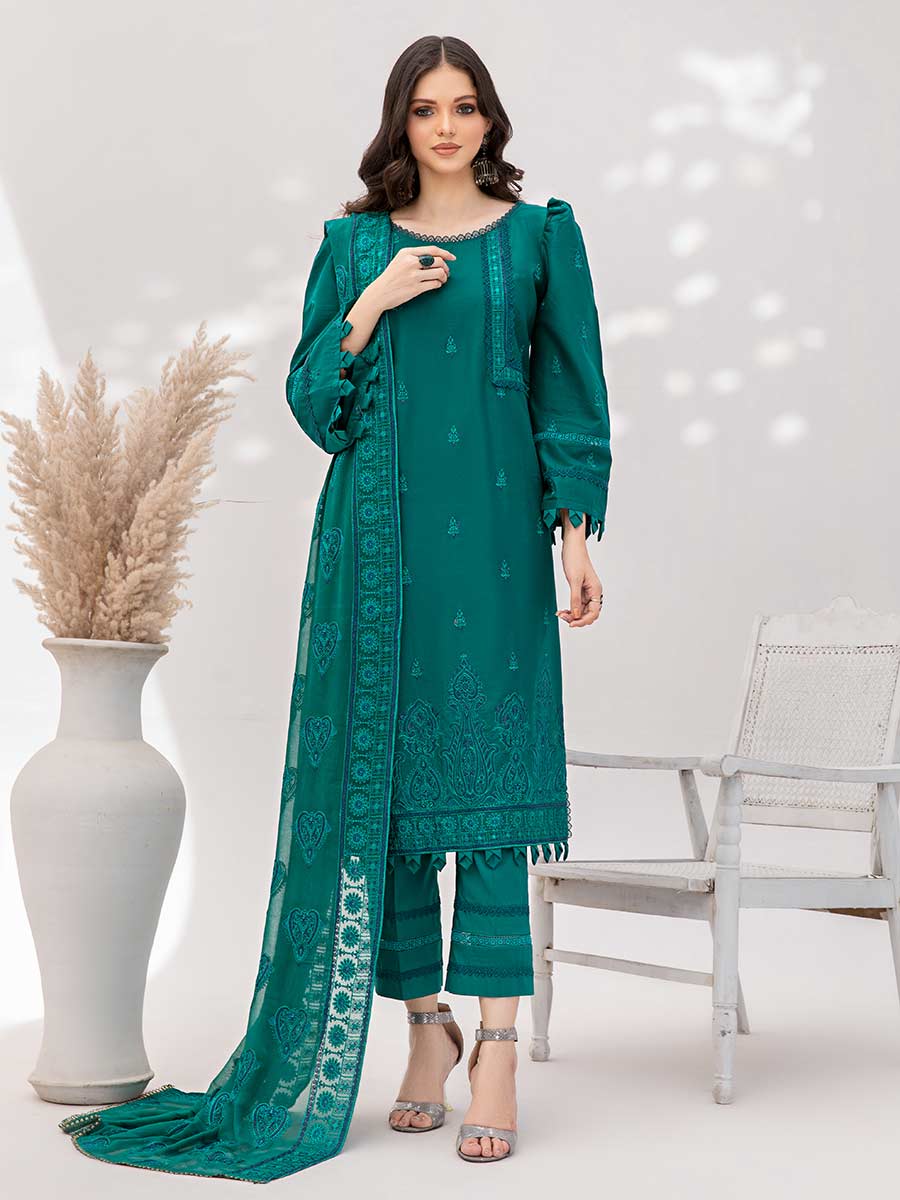 Gul-E-Noor By Aalaya Embroidered Lawn Unstitched 3 Piece Suit - 04 Royal Fashion Gul-E-Noor By Aalaya Embroidered Lawn Unstitched 3 Piece Suit - 04 Royal Fashion