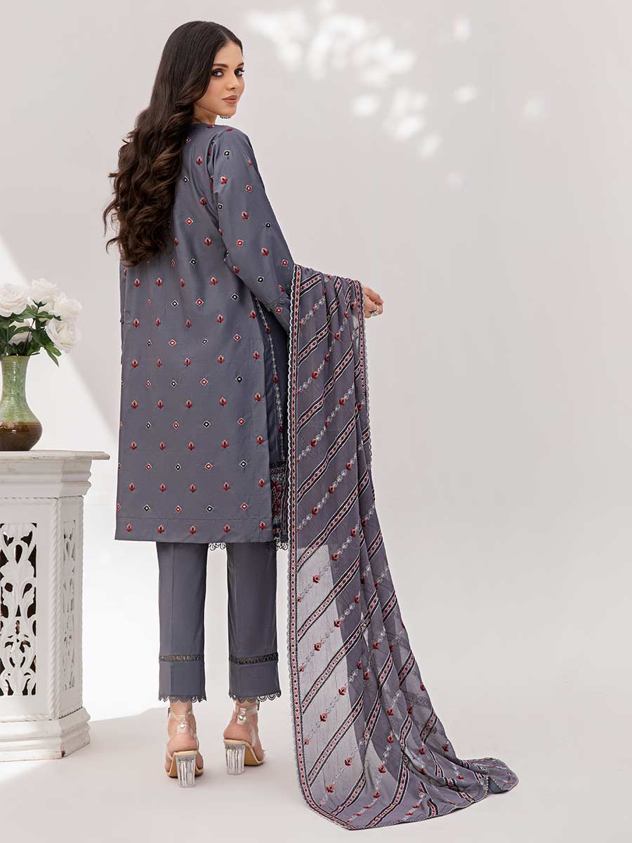 Gul-E-Noor By Aalaya Embroidered Lawn Unstitched 3 Piece Suit - 08 Gul-E-Noor By Aalaya Embroidered Lawn Unstitched 3 Piece Suit - 08