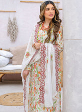 Gardenia By Humdum Embroidered Lawn Suits Unstitched 3 Piece - HD24GL 08
