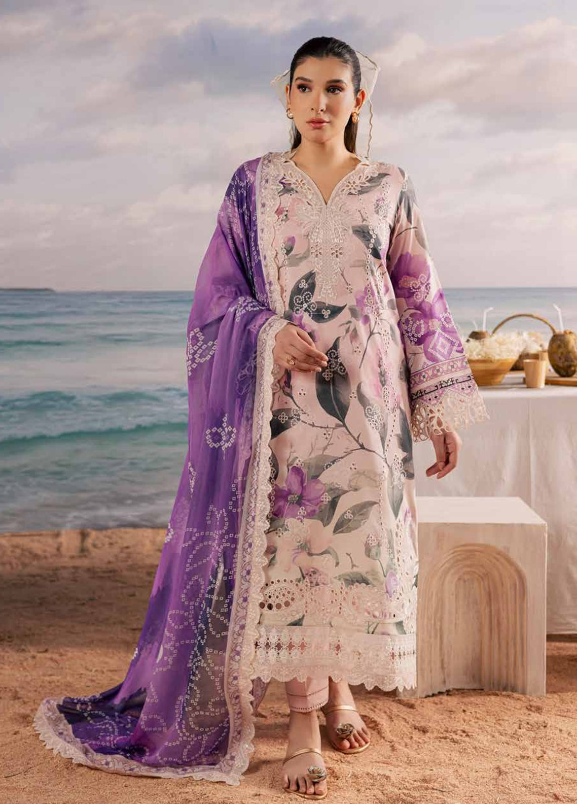 Gardenia By Nureh Embroidered Lawn 3 Piece Unstitched Suit NU26GENPV2 D-NSG-216 Gardenia By Nureh Embroidered Lawn 3 Piece Unstitched Suit NU26GENPV2 D-NSG-216