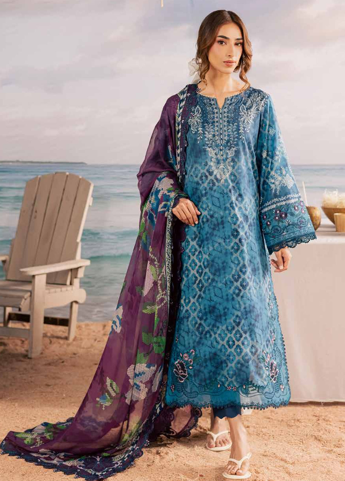 Gardenia By Nureh Embroidered Lawn 3 Piece Unstitched Suit NU26GENPV2 D-NSG-217 Gardenia By Nureh Embroidered Lawn 3 Piece Unstitched Suit NU26GENPV2 D-NSG-217