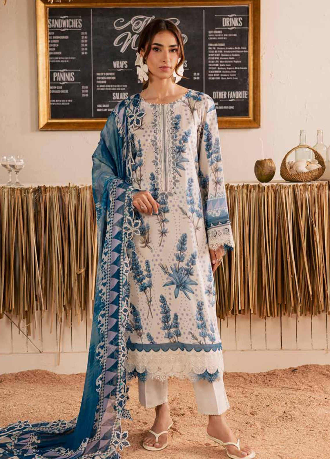 Gardenia By Nureh Embroidered Lawn 3 Piece Unstitched Suit NU26GENPV2 D-NSG-220 Gardenia By Nureh Embroidered Lawn 3 Piece Unstitched Suit NU26GENPV2 D-NSG-220