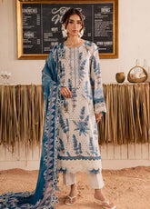 Gardenia By Nureh Embroidered Lawn 3 Piece Unstitched Suit NU26GENPV2 D-NSG-220