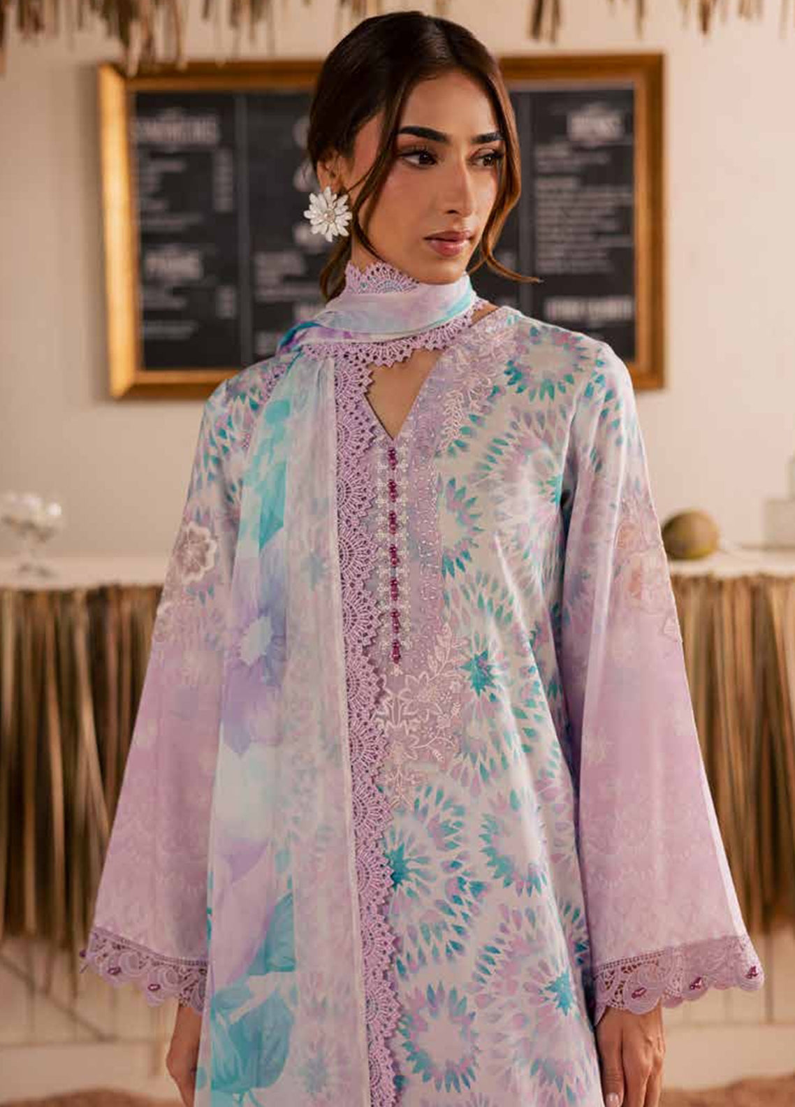 Gardenia By Nureh Embroidered Lawn 3 Piece Unstitched Suit NU26GENPV2 D-NSG-222 Gardenia By Nureh Embroidered Lawn 3 Piece Unstitched Suit NU26GENPV2 D-NSG-222