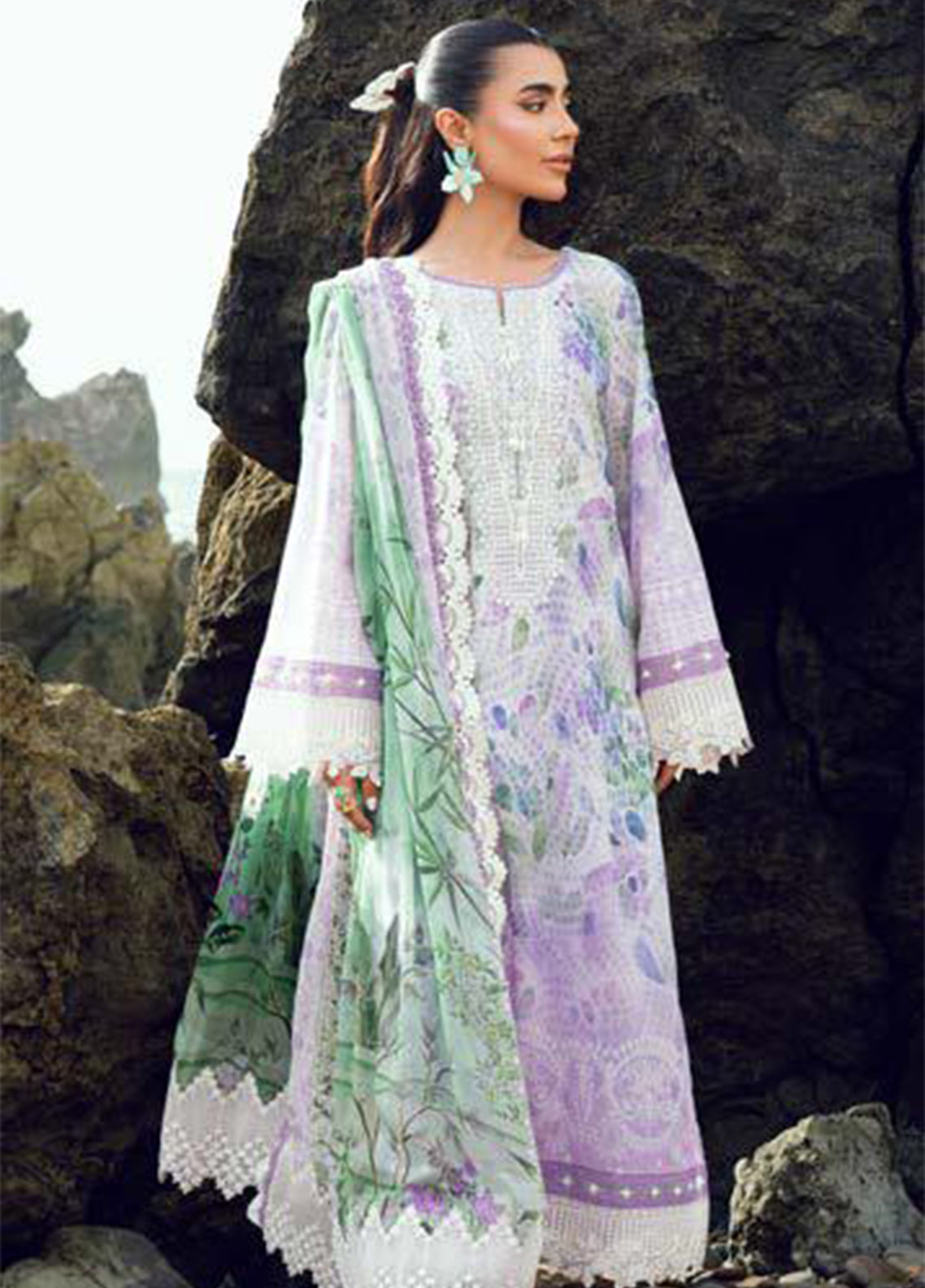 Gardenia By Nureh Embroidered Lawn 3 Piece Unstitched Suit NU26GENP D-NSG-200 Gardenia By Nureh Embroidered Lawn 3 Piece Unstitched Suit NU26GENP D-NSG-200