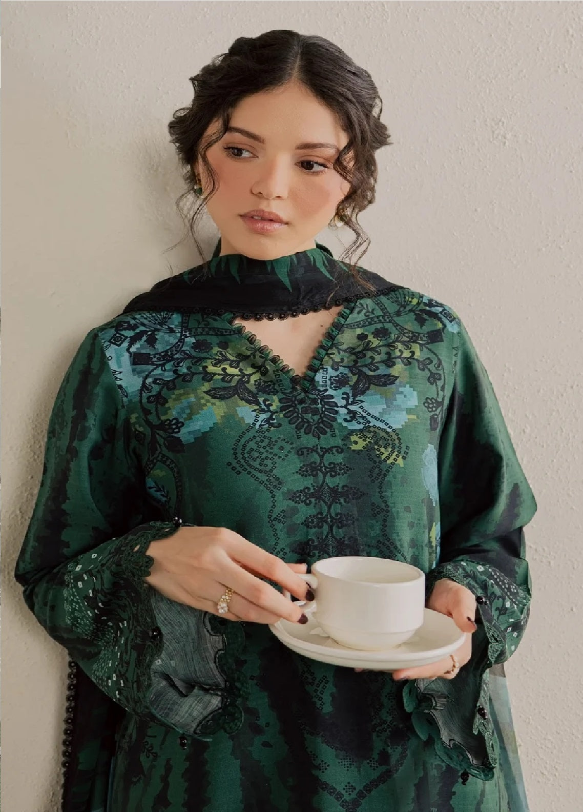 Gardenia By Nureh Embroidered Slub Viscose 3 Piece Unstitched Suit NU26GV D-NSG-227 Gardenia By Nureh Embroidered Slub Viscose 3 Piece Unstitched Suit NU26GV D-NSG-227
