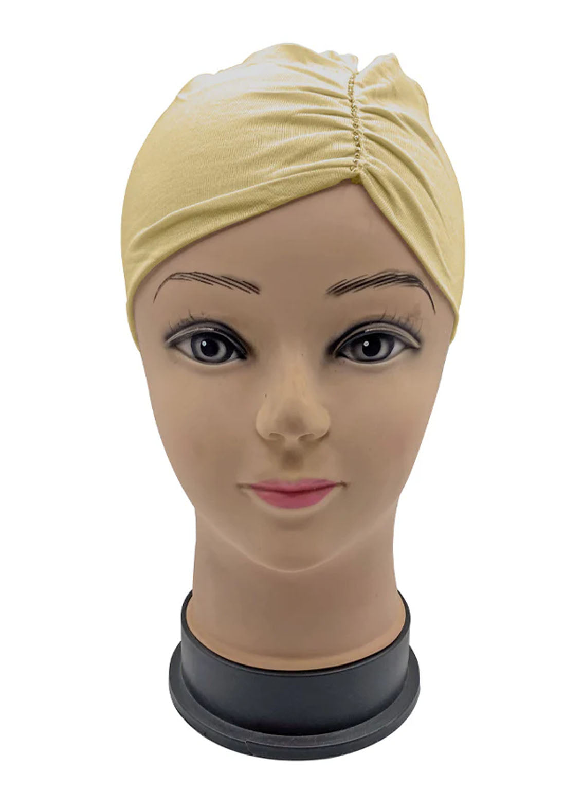 Gather Cap By Hijab ul Hareem Stone Skin - HH24HC 06 Gather Cap By Hijab ul Hareem Stone Skin - HH24HC 06