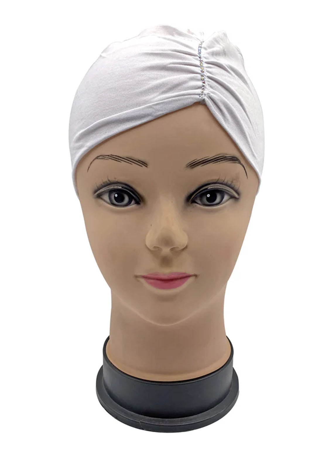 Gather Cap Hijab ul Hareem Stone White - HH24HC 08 Gather Cap Hijab ul Hareem Stone White - HH24HC 08