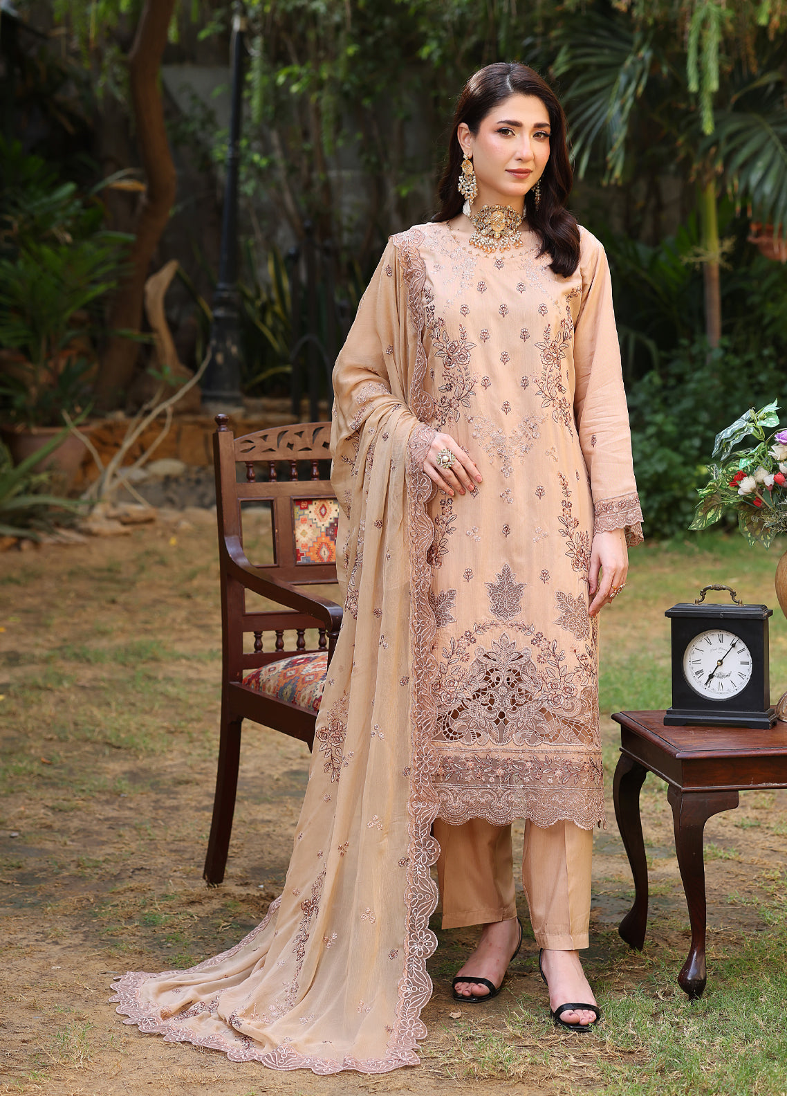 Generations By Schick Embroidered Viscose 3 Piece Unstitched Suit SDH26GV D-03 Generations By Schick Embroidered Viscose 3 Piece Unstitched Suit SDH26GV D-03