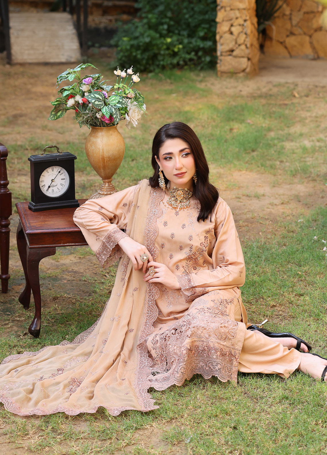 Generations By Schick Embroidered Viscose 3 Piece Unstitched Suit SDH26GV D-03 Generations By Schick Embroidered Viscose 3 Piece Unstitched Suit SDH26GV D-03