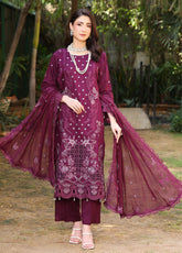 Generations By Schick Embroidered Viscose 3 Piece Unstitched Suit SDH26GV D-04