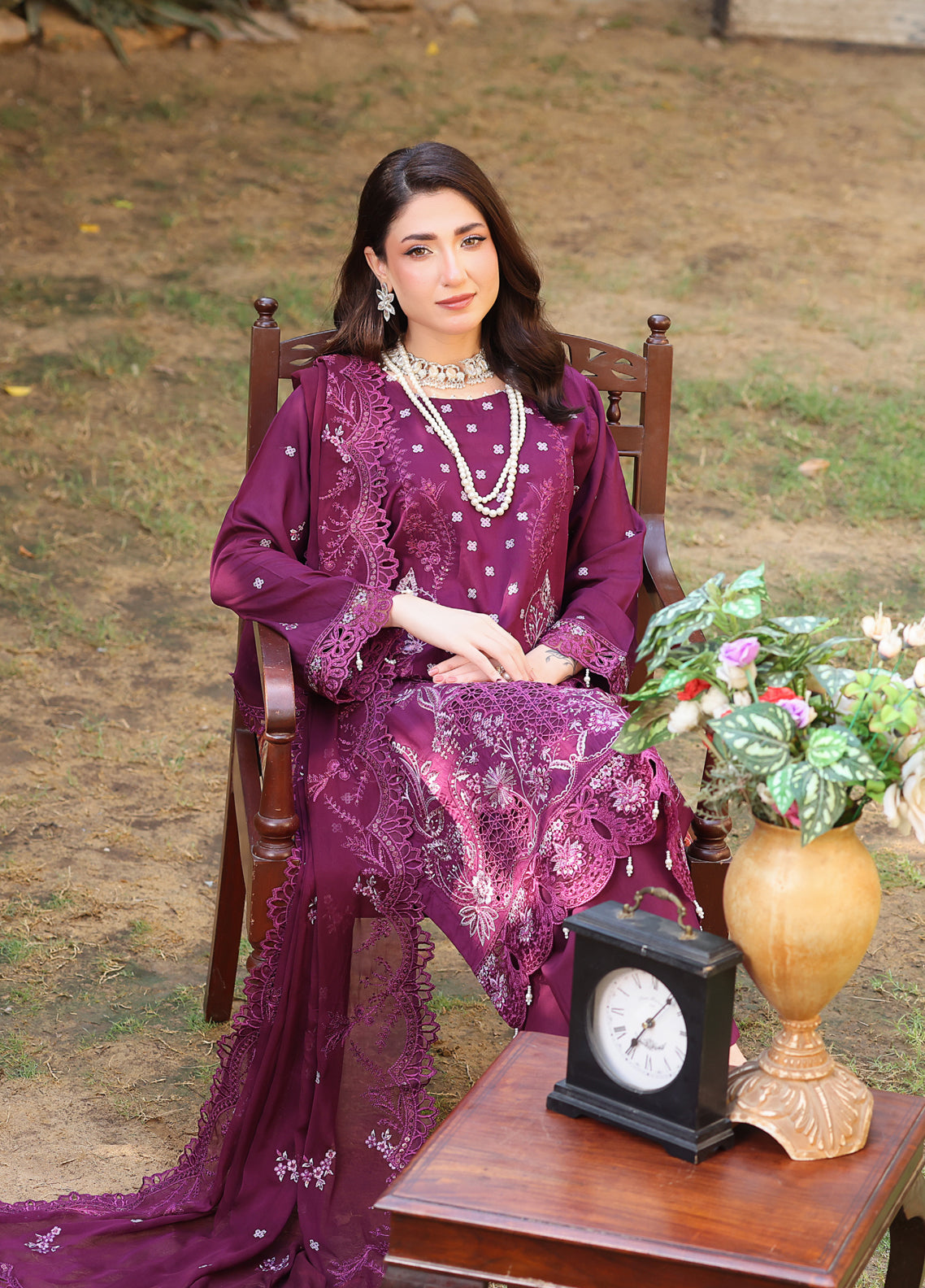 Generations By Schick Embroidered Viscose 3 Piece Unstitched Suit SDH26GV D-04 Generations By Schick Embroidered Viscose 3 Piece Unstitched Suit SDH26GV D-04