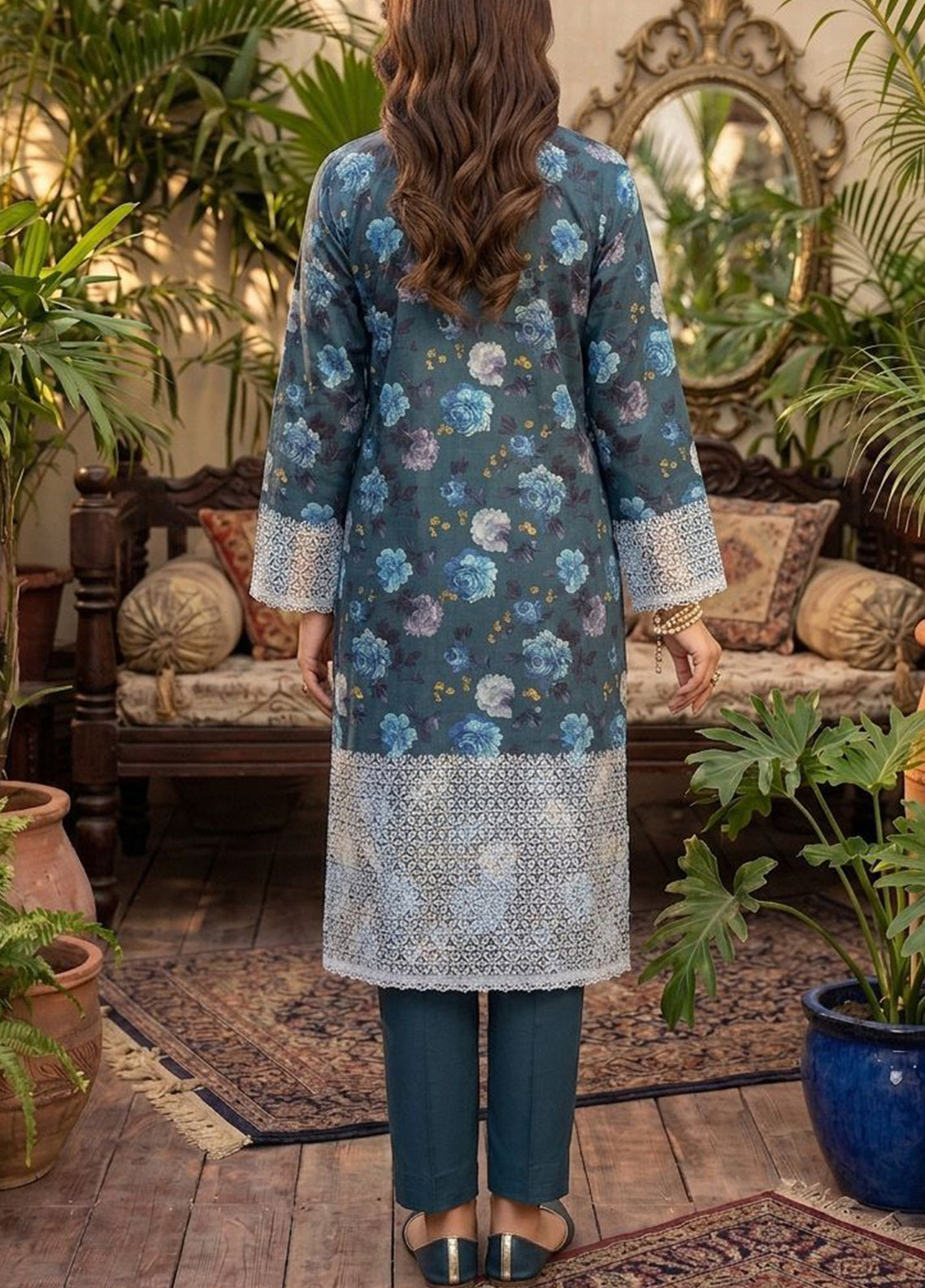 Genz By Schick Printed Lawn 2 Piece Unstitched Suit SDH26GZ D-01 Genz By Schick Printed Lawn 2 Piece Unstitched Suit SDH26GZ D-01