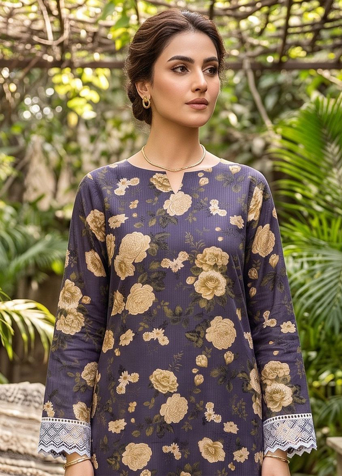 Genz By Schick Printed Lawn 2 Piece Unstitched Suit SDH26GZ D-02 Genz By Schick Printed Lawn 2 Piece Unstitched Suit SDH26GZ D-02