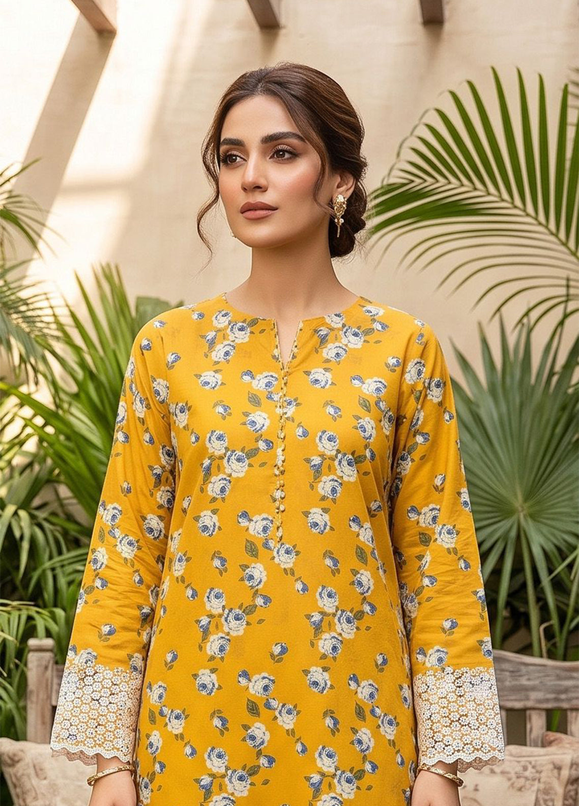 Genz By Schick Printed Lawn 2 Piece Unstitched Suit SDH26GZ D-03 Genz By Schick Printed Lawn 2 Piece Unstitched Suit SDH26GZ D-03