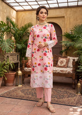 Genz By Schick Printed Lawn 2 Piece Unstitched Suit SDH26GZ D-05
