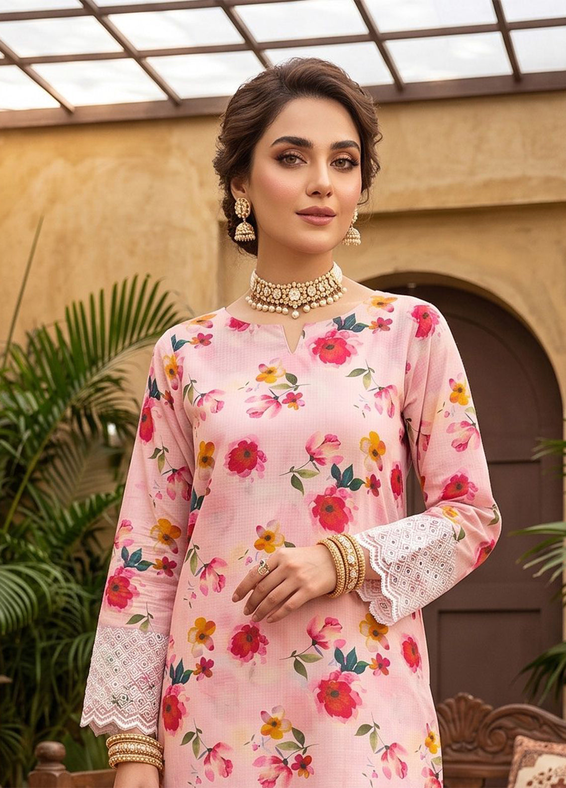 Genz By Schick Printed Lawn 2 Piece Unstitched Suit SDH26GZ D-05 Genz By Schick Printed Lawn 2 Piece Unstitched Suit SDH26GZ D-05
