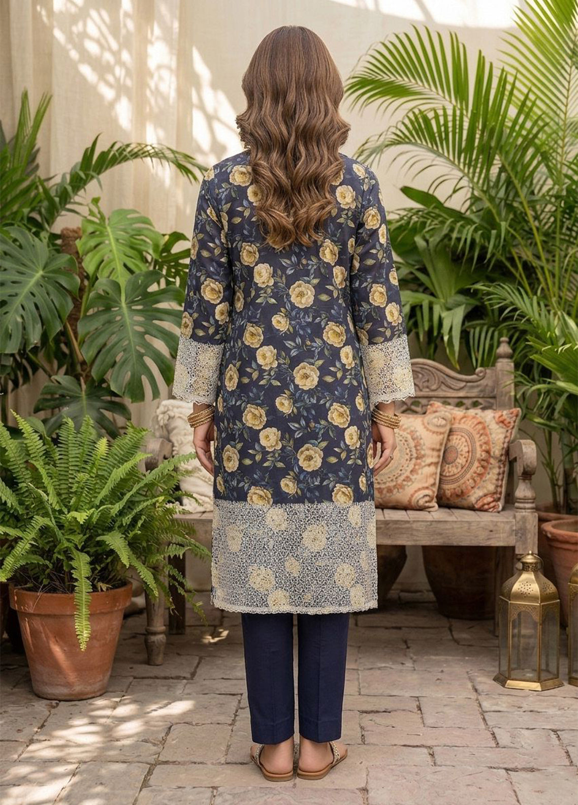 Genz By Schick Printed Lawn 2 Piece Unstitched Suit SDH26GZ D-06 Genz By Schick Printed Lawn 2 Piece Unstitched Suit SDH26GZ D-06