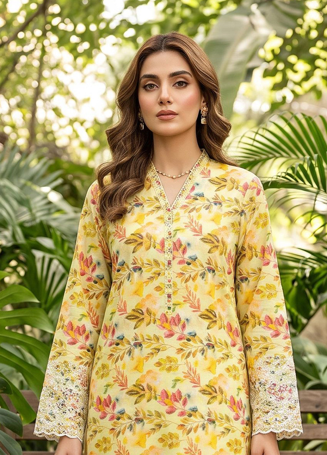 Genz By Schick Printed Lawn 2 Piece Unstitched Suit SDH26GZ D-09 Genz By Schick Printed Lawn 2 Piece Unstitched Suit SDH26GZ D-09