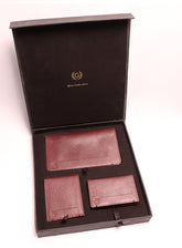 Gift Box By Gilani Leather Bordo with Black & Maroon - GIL24GB 01