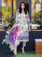 Girl Glam By Nureh Chikankari Lawn Suits Unstitched 3 Piece - NU24GG GL-07