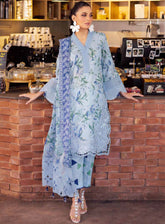 Girl Glam By Nureh Chikankari Lawn Suits Unstitched 3 Piece - NU24GG GL-09