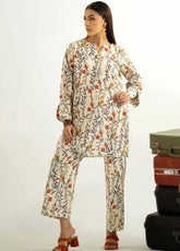 Gul Ahmed Printed Lawn Unstitched 2 Piece Suit - GA24EL TL-42008