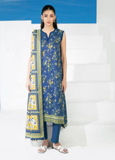 Gul Ahmed Embroidered Lawn 3 Piece Unstitched Suit GA26SEL D-CL-62205B