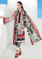 Gul Ahmed Embroidered Lawn 3 Piece Unstitched Suit GA26SEL D-CL-62227