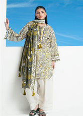 Gul Ahmed Embroidered Lawn 3 Piece Unstitched Suit GA26SEL D-CL-62295