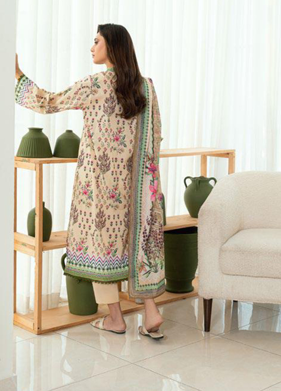 Gul Ahmed Printed Lawn 3 Piece Unstitched Suit GA26S D-CLP-52291 Gul Ahmed Printed Lawn 3 Piece Unstitched Suit GA26S D-CLP-52291