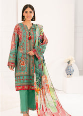 Gul Bahar Blossom By Gul Ahmed Printed Lawn 3 Piece Unstitched Suit GA26GBB D-CLP-52229