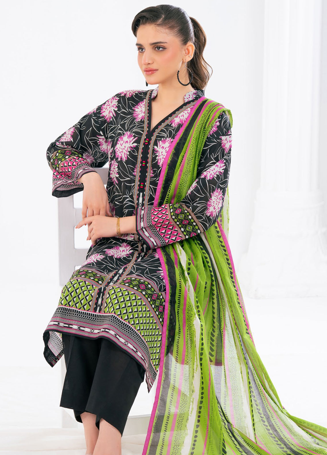 Gul Bahar Blossom By Gul Ahmed Printed Lawn 3 Piece Unstitched Suit GA26GBB D-CLP-52244 Gul Bahar Blossom By Gul Ahmed Printed Lawn 3 Piece Unstitched Suit GA26GBB D-CLP-52244