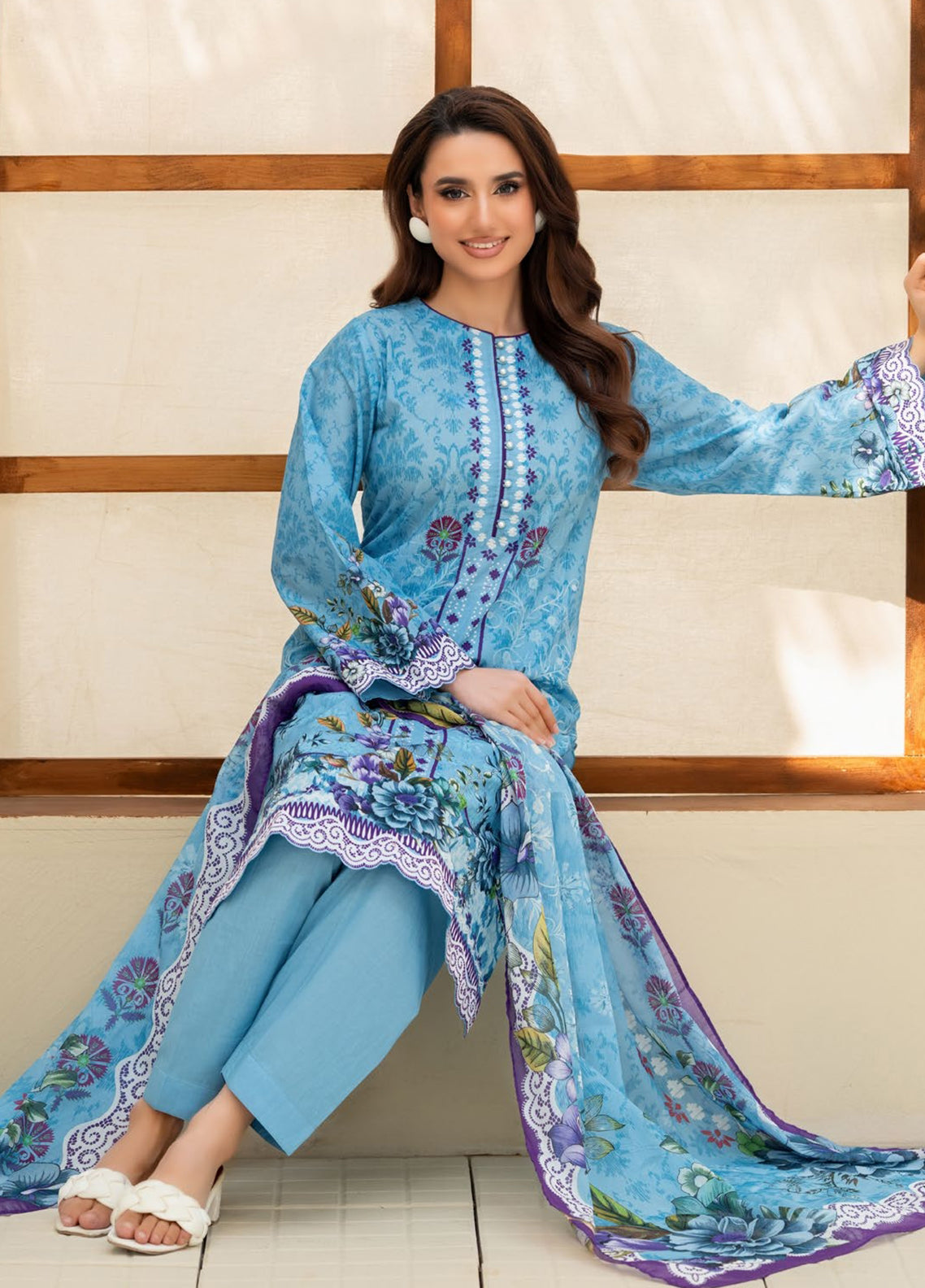 Gul Bahar Blossom By Gul Ahmed Printed Lawn 3 Piece Unstitched Suit GA26GBB D-CLP-52255 Gul Bahar Blossom By Gul Ahmed Printed Lawn 3 Piece Unstitched Suit GA26GBB D-CLP-52255