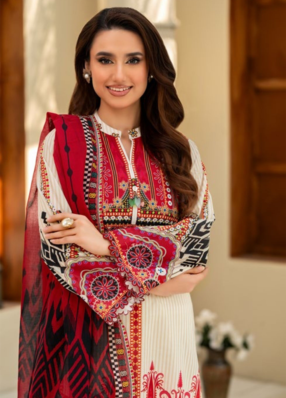 Gul Bahar Blossom By Gul Ahmed Printed Lawn 3 Piece Unstitched Suit GA26GBB D-CLP-52257 Gul Bahar Blossom By Gul Ahmed Printed Lawn 3 Piece Unstitched Suit GA26GBB D-CLP-52257