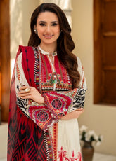 Gul Bahar Blossom By Gul Ahmed Printed Lawn 3 Piece Unstitched Suit GA26GBB D-CLP-52257
