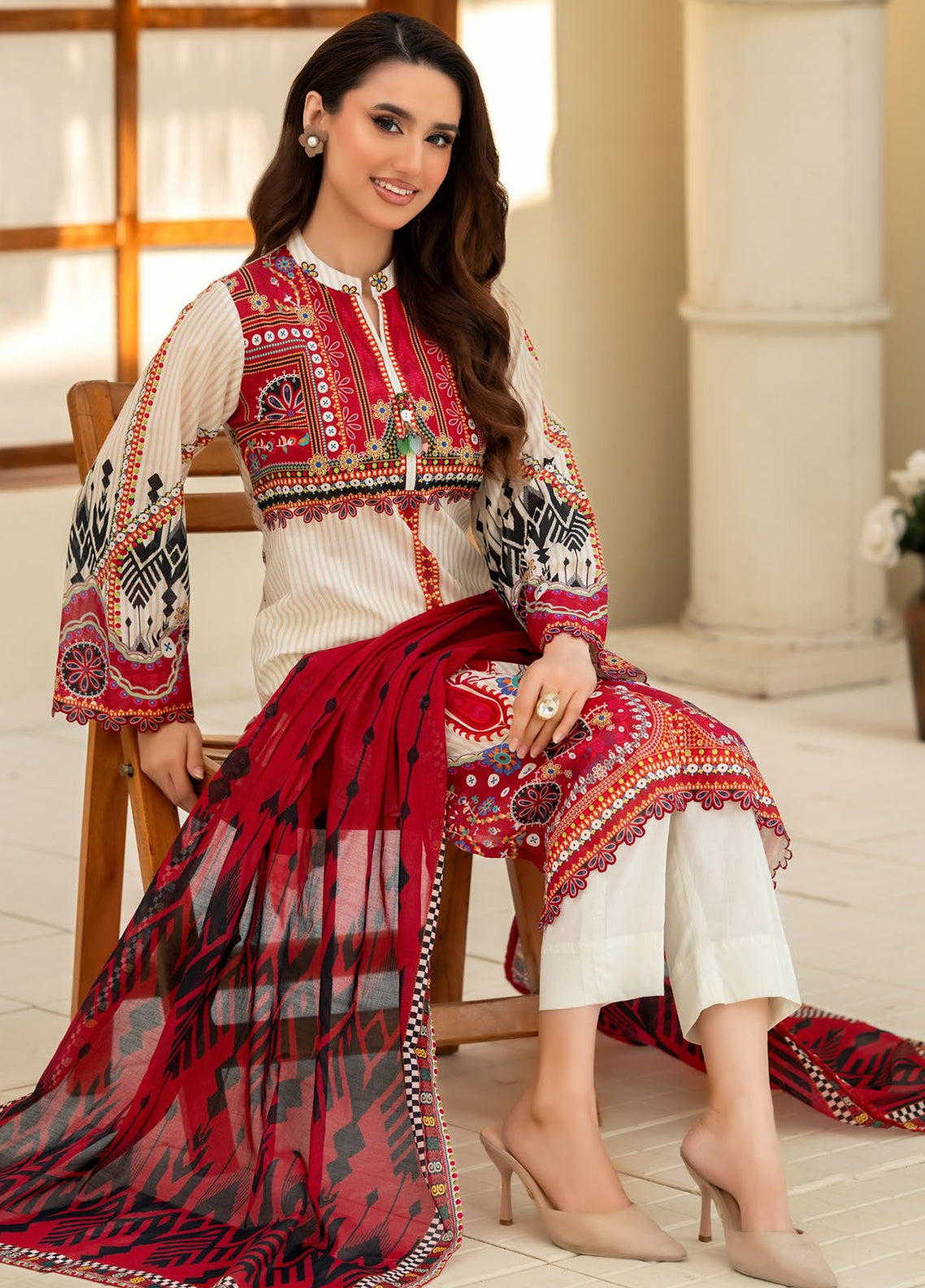 Gul Bahar Blossom By Gul Ahmed Printed Lawn 3 Piece Unstitched Suit GA26GBB D-CLP-52257 Gul Bahar Blossom By Gul Ahmed Printed Lawn 3 Piece Unstitched Suit GA26GBB D-CLP-52257
