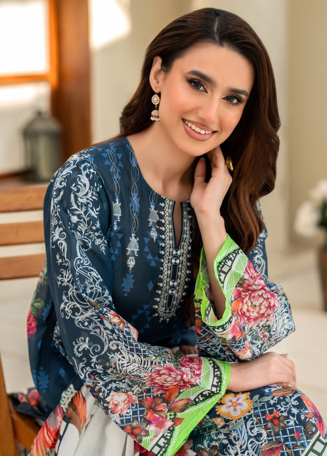 Gul Bahar Blossom By Gul Ahmed Printed Lawn 3 Piece Unstitched Suit GA26GBB D-CLP-52258 Gul Bahar Blossom By Gul Ahmed Printed Lawn 3 Piece Unstitched Suit GA26GBB D-CLP-52258