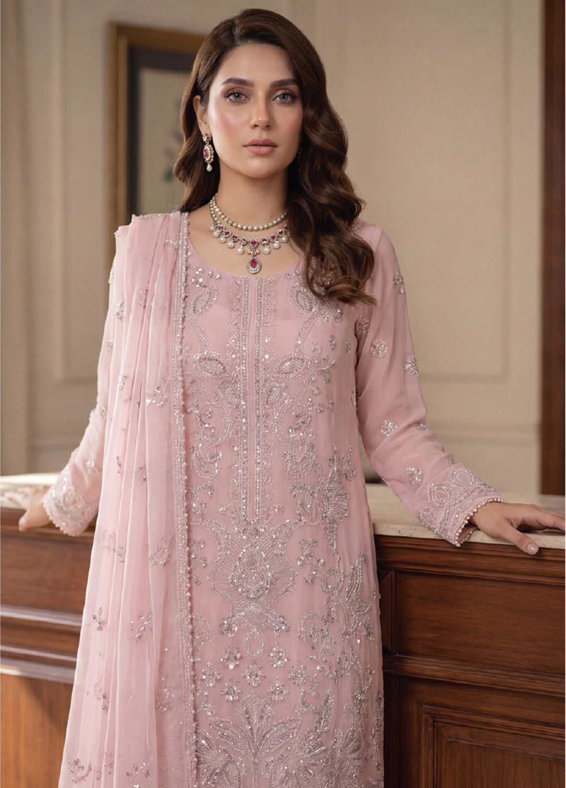 Gulaal By Soghat Creation Embroidered Chiffon 3 Piece Unstitched Suit SC26GECV2 D-02 Gulaal By Soghat Creation Embroidered Chiffon 3 Piece Unstitched Suit SC26GECV2 D-02