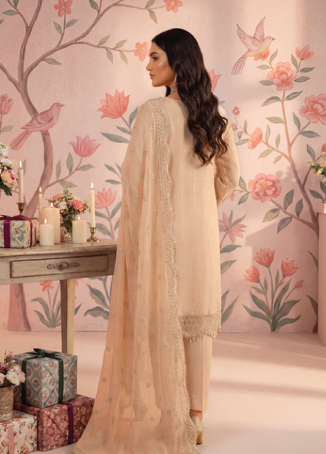 Gulaal By Soghat Creation Embroidered Chiffon 3 Piece Unstitched Suit SC26GECV2 D-03 Gulaal By Soghat Creation Embroidered Chiffon 3 Piece Unstitched Suit SC26GECV2 D-03