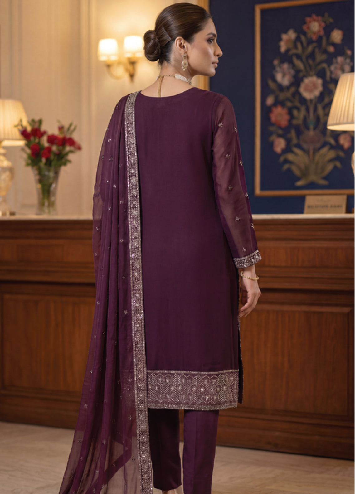 Gulaal By Soghat Creation Embroidered Chiffon 3 Piece Unstitched Suit SC26GECV2 D-05 Gulaal By Soghat Creation Embroidered Chiffon 3 Piece Unstitched Suit SC26GECV2 D-05