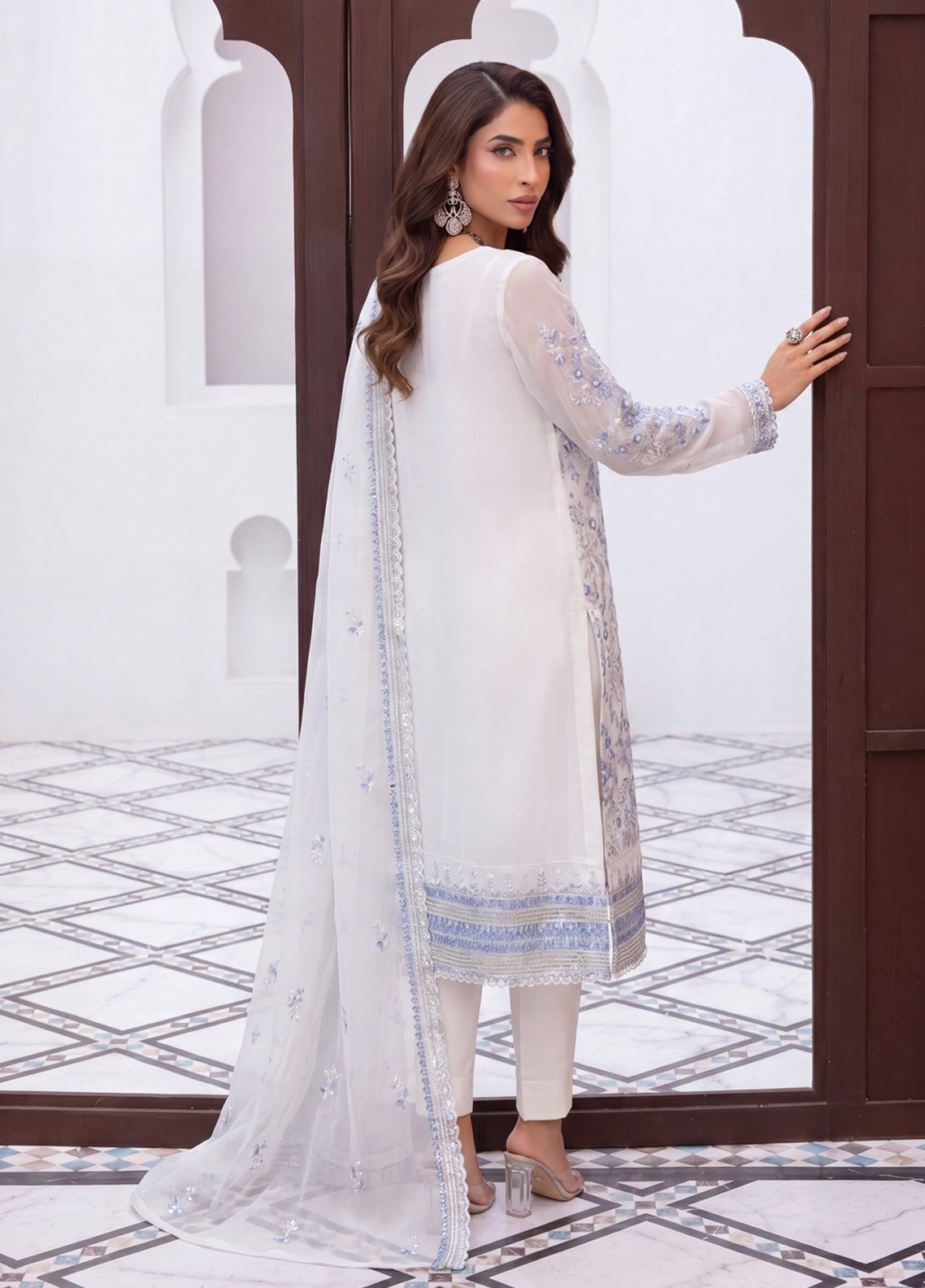 Gulaal By Soghat Creation Embroidered Chiffon 3 Piece Unstitched Suit SC26GECV3 D-01 Gulaal By Soghat Creation Embroidered Chiffon 3 Piece Unstitched Suit SC26GECV3 D-01