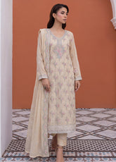 Gulaal By Soghat Creation Embroidered Chiffon 3 Piece Unstitched Suit SC26GECV3 D-03