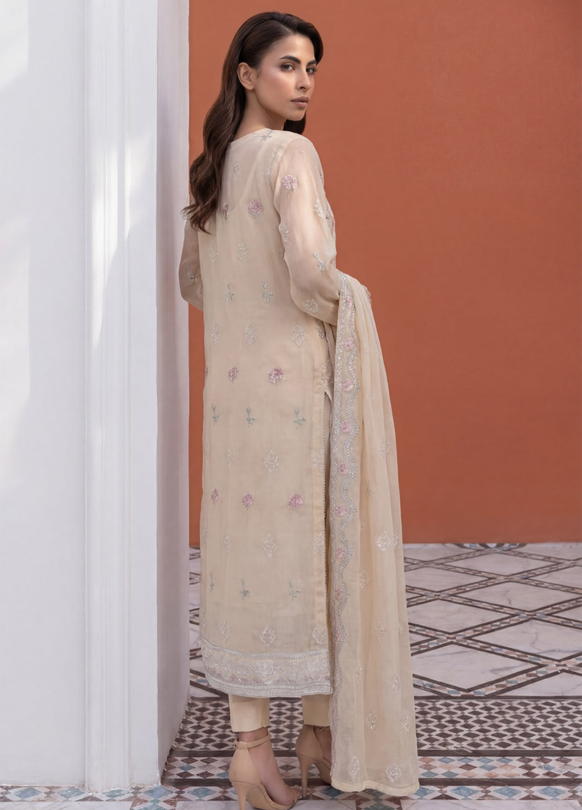 Gulaal By Soghat Creation Embroidered Chiffon 3 Piece Unstitched Suit SC26GECV3 D-03 Gulaal By Soghat Creation Embroidered Chiffon 3 Piece Unstitched Suit SC26GECV3 D-03