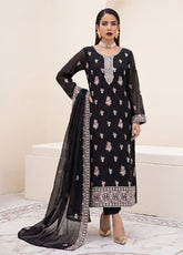 Gulaal By Soghat Creation Embroidered Chiffon 3 Piece Unstitched Suit SC26GECV3 D-05