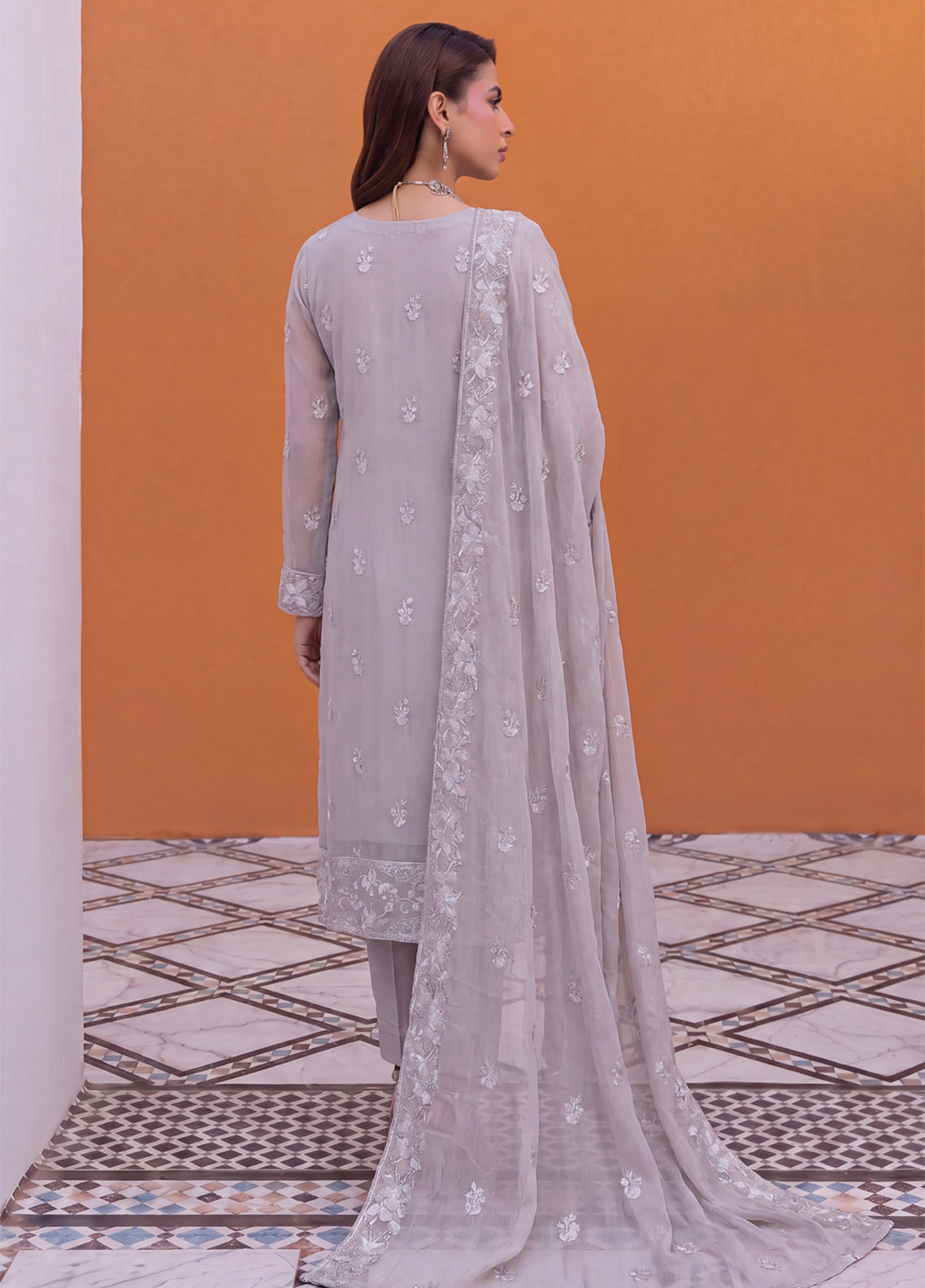 Gulaal By Soghat Creation Embroidered Chiffon 3 Piece Unstitched Suit SC26GECV3 D-06 Gulaal By Soghat Creation Embroidered Chiffon 3 Piece Unstitched Suit SC26GECV3 D-06