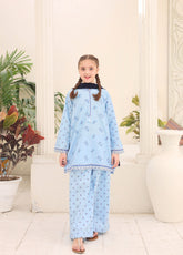 Guldasta By Shanzey Embroidered Cotton Stitched 3 Piece Suit For Girls S26SE D-SHK-7002